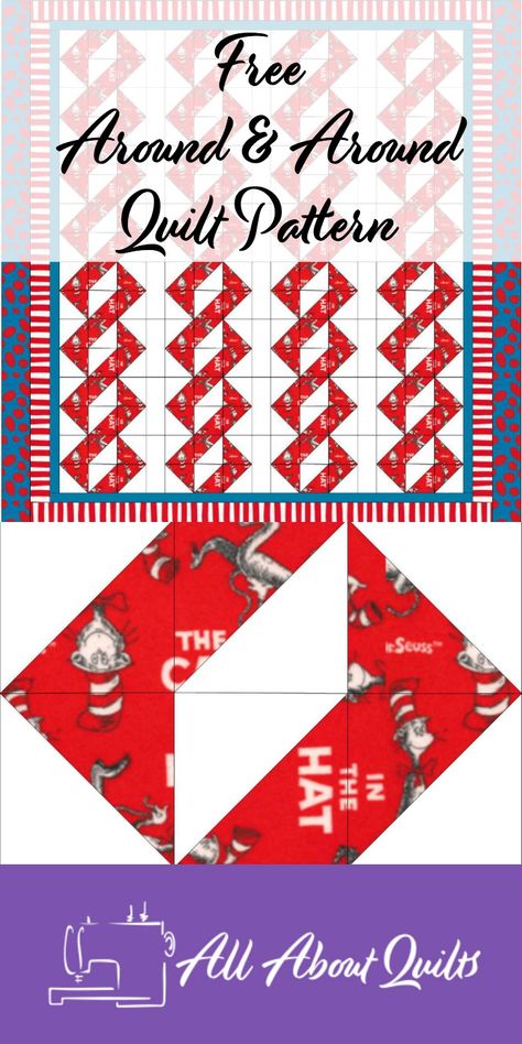 Quilt Half Square Triangle, Quilt Borders Using Half Square Triangles, Twisted Ribbon Quilt Pattern Free, Twisted Pole Quilt Pattern Free, Quilt Designs Using Half Square Triangles, Christmas Quilt Borders Ideas, Half Square Triangle Quilt Borders, Half Square Triangle Borders, Ribbon Quilt Pattern Free