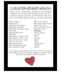 Classroom Donation Wishlist#Repin By:Pinterest++ for iPad# Classroom Donation Ideas, Lysol Spray, Classroom Wishlist, School Open House, Teachers Room, Teaching Organization, Sped Classroom, Teacher Material, Back To School Night