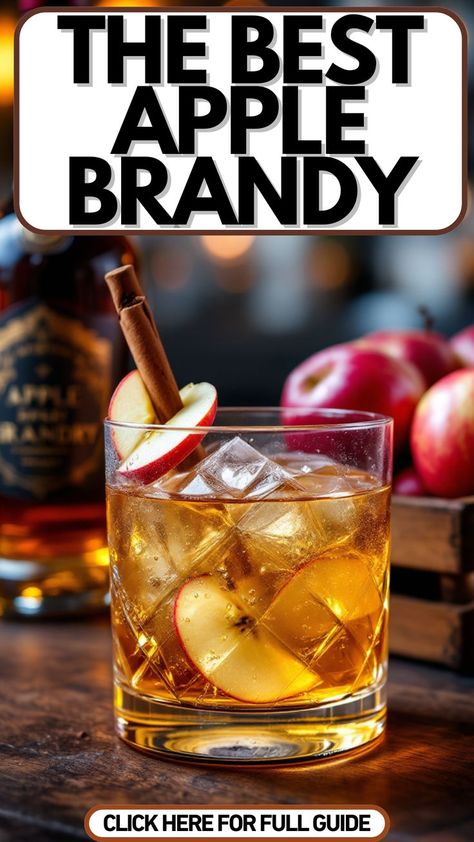 Looking for the best Homemade Apple Brandy Recipe? This simple, cozy recipe combines fresh apples, warm cinnamon, vanilla, and a touch of sugar, all infused into smooth brandy. The result is a rich, golden drink bursting with fall flavors. Perfect for sipping or gifting, this Apple Brandy is easy to make and packed with seasonal goodness. Try this Apple Brandy Recipe today! 🍎🥃 Full Recipe at Dealiciousness.net E&j Apple Brandy Cocktail Recipes, Apple Brandy Cocktail, Brandy Cocktail Recipes, Brandy Drinks, Golden Drink, Brandy Drink, Brandy Recipe, Brandy Cocktails, Easy Fall Recipes