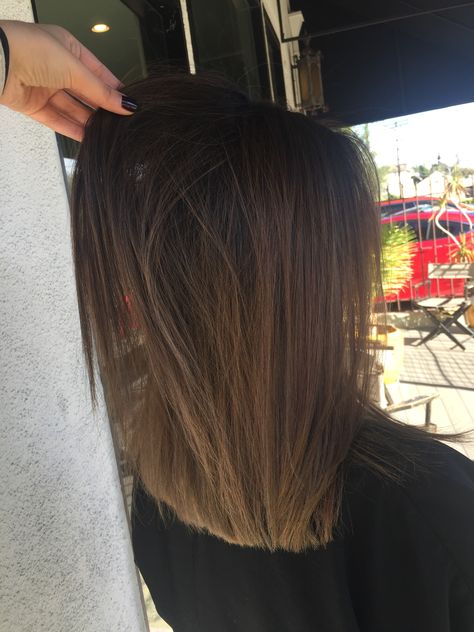 Caramel Balayage Ombre, Sun Kissed Hair, Medium Haircuts, Ombre Highlights, Caramel Balayage, Balayage Ombre, Hair Brained, Haircut Hairstyle, Ombre Balayage