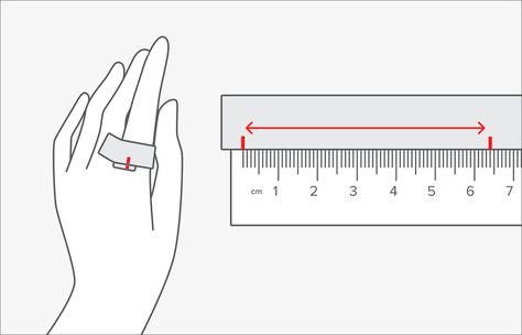 Ring Size Chart & Measurement Guide at Michael Hill Australia Ring Size Chart Cm, Ring Measurement Chart, One Diamond Ring, Ring Size Chart, Michael Hill, Silver Rose Ring, Measure Ring Size, Zierlicher Ring, Green Rings