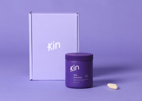 Kin Fertility Supplement Packaging, Supplement Bottles, Interesting Packaging, Pet Food Packaging, Beauty Quote, Supplements Packaging, Fertility Supplements, Skincare Products Photography, Packaging Template Design