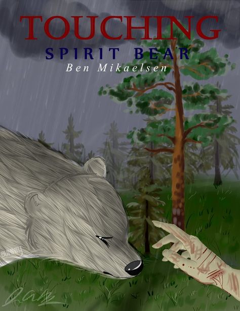 TOUCH this image: Touching Spirit Bear, Austin, Quinn, Dalton by Dalton,Quinn,Austin Touching Spirit Bear, Spirit Bear, Fish Pet, Austin, Animals