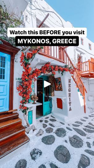 57 reactions · 12 comments | WHAT TO KNOW BEFORE YOU VISIT MYKONOS, GREECE! 🇬🇷

[📌save for your future dream trip to Greece]

⬇️ If you’re visiting Mykonos, Greece here are our top 5 tips you need to know to have a GREAT experience!! 

1. Be prepared for it to be WINDY! Dress accordingly and bring a hair tie!! 🌬️ 

2. The streets of Mykonos were created to be a maze to throw off invaders and to curtail the wind, YOU WILL GET lost but that’s part of the charm! 🗺️ 

3. GET UP EARLY and walk the streets of Old Town before they get crowded. Trust us! You won’t regret it!! 😍

4. MAKE RESERVATIONS ahead of time for restaurants because they get busy!! Our favorites are Lalala (@lalala_mykonos) and M-Eating (@m_eating.gr)! 🍽️ 

5. If you’re going to a beach, check and make sure you DON’T ne Minimalist Packing, Trip To Greece, Get Up Early, Mykonos Town, Travel Recommendations, Mykonos Greece, Dream Trip, Visiting Greece, Visit Europe