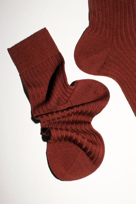 Super soft ribbed crew socks. 80% wool, 10% nylon. Made in Italy. Socks Product Photography, Sock Design Ideas, Socks Photography Ideas, Sock Photography, Socks Photoshoot, Creative Socks, Mens Colorful Socks, Sock Fashion, Socks Photography