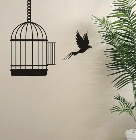 Candle Photography Dark, Birdcage Tattoo, Freedom Tattoos, Inspirational Life Quotes, Newspaper Art, Candles Photography, Cute Photography, Henna Tattoo Designs, Art Drawings For Kids