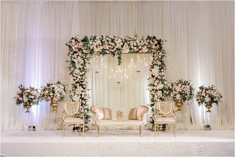 Floral Wedding Stage Backdrop, Engagement Decorations Pakistani, Wedding Stage Decorations Elegant Simple, Wedding Decoration Simple Elegant, Baraat Stage Decoration, Valima Decor Stage Decorations, Walima Backdrop, Valima Stage Decor, Pakistani Wedding Backdrop