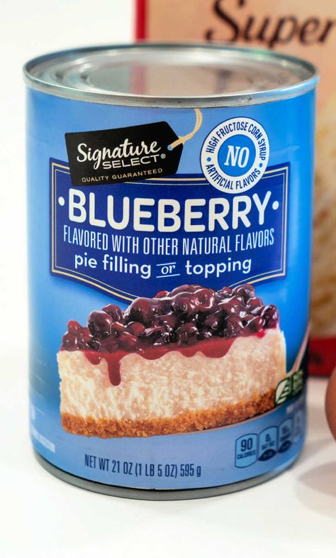 Easy blueberry canned pie filling recipes are here! From muffins to pie, bread pudding to cheesecake and turnovers too. Simple fruit desserts Can Blueberries Recipes, Recipes For Blueberry Pie Filling, Easy Blueberry Pie With Canned Filling, Recipe With Blueberry Pie Filling, What To Do With Blueberry Pie Filling, Dessert With Blueberry Pie Filling, Easy Recipes Using Canned Blueberry Pie Filling, Blueberry Muffins With Pie Filling, Blueberry Preserves Desserts