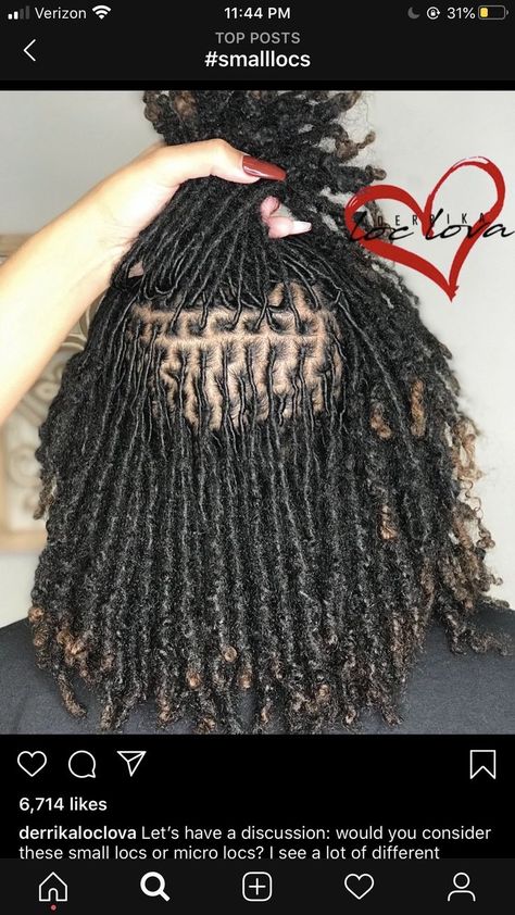 Xs Locs, Small Locs With Curly Ends, Loc Parting Patterns, Loc Parts, Extra Small Locs, Natural Locs With Curly Ends, Small Locs Black Women, Styles Locs, Locs With Curly Ends