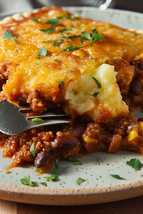 This Texas Tamale Pie is a hit at our house! We enjoy serving it on Christmas Eve or for any special occasion. It’s a delightful twist on traditional tamales, easy to prepare and always a crowd-pleaser. Enjoy a slice of Texas with this Tamale Pie, featuring a cornmeal and cheese topping. Beneath the cornbread layer, Texas Tamale Pie, Tamale Pie Casserole, Mexican Pie, Traditional Tamales, Tamale Pie Recipe, Tamale Casserole, Beef Tamales, Mexican Flavors, Tamale Recipe