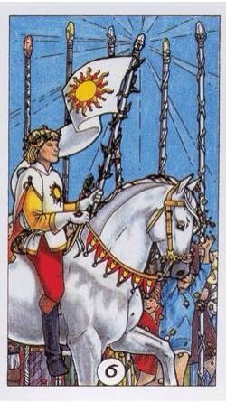 Card of the Day – 6 of Wands – Monday, July 13, 2015 « Tarot by Cecelia 6 Of Wands Tarot, 6 Of Wands, Six Of Wands, Knight Of Cups, Wands Tarot, Travis Barker, Rider Waite, Italian Painters, Tarot Art