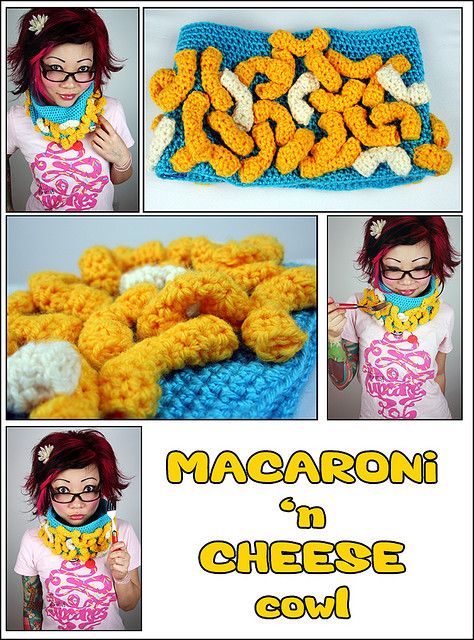 Mac & Cheese Cowl Craft Mac And Cheese Upgrade, Crochet Mac And Cheese, Disneyland Mac And Cheese Recipe, Mac N Cheese, Mac And Cheese, Hobbies And Crafts, Art Show, I Tattoo, Tattoo Artists