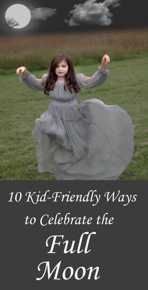 Kid friendly full moon ideas to try with your pagan family. Pagan Family, Full Moon Craft, Full Moon Altar, Witchy Parenting, Full Moon Crafts For Kids, Pagan Parenting, Full Moon Activities, Full Moon Party Ideas, Moon Activities