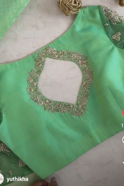 https://myfashioncorners.blogspot.com/2023/02/20-back-neck-blouse-designs.html Patu Sarees Blouse Designs Simple, Latest Aari Work Blouse Designs, Latest Aari Work, Back Neck Blouse Designs, Work Blouse Hand Designs, Back Neck Blouse, Neck Blouse Designs, Netted Blouse Designs, Latest Bridal Blouse Designs