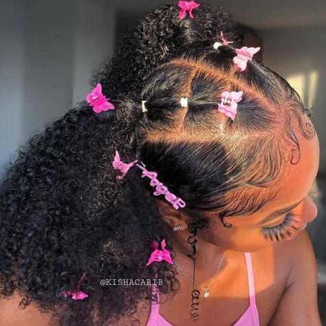 #kishacarib #hairstyles #hairtutorial #certifiedbellabeauty #justblinksisminks #babyhairs #edges #creativehair #rubberbandhairstyles #naturalhairstyles #naturalhairtutorial #trend #tiktok #naturalhair #hairjourney #trendy #trending #explorepage #naturalgirls #naturalhaircommunity Rubber Band Natural Hairstyles For Black Women, Short Natural Hairstyles With Rubber Bands, Elastic Band Hairstyles Black Women, Colorful Rubber Band Hairstyles Natural Hair, Natural Hairstyles With Heart, Rubber Band Pigtail Hairstyles, Natural Hairstyle Ideas With Rubber Bands, Colored Rubber Bands Hairstyles, Rainbow Rubber Band Hairstyle