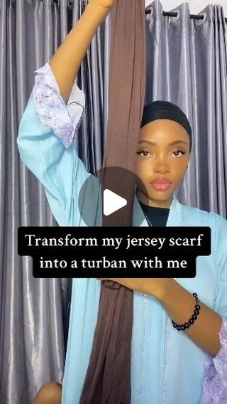 dress styles africa on Instagram: "Scarf hack. Try or pass" How To Tie A Shirt, Tie A Shirt, Kizz Daniel, Turban Scarf, Jersey Turban, Zara Scarf, Jersey Scarf, Edge Scarf, Head Coverings