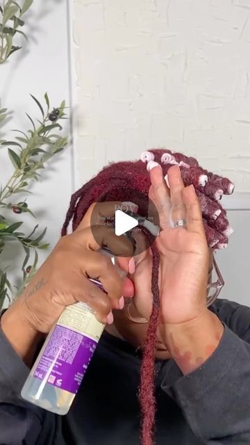 @locstylesforwomen on Instagram: "Mousse instead of water ✅I need to try this and see if my curls last longer😍😍😍 @iamjackiecymone 
•
•
•
•
•
#locstylesforwomen #locupdos #locdhaircommunity #locupdate #locdnotbound #loclife #womenwithlocs #naturalhair #dreadhead #locjourney #naturallocs #locstyles #loccommunity #locs #locd #locbae #locaholics #starterlocs #locdndope #locgang #dreads #locgoddess" Loc Curls Styles Perm Rods, Locs Perm Rods, Perm Rods On Locs, Curling Locs, Starter Locs, Perm Rods, Curl Styles, Loc Styles, Perm