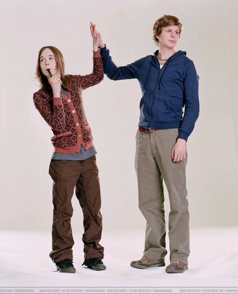 Elliot Page, Ellen Page, Michael Cera, Scott Pilgrim Vs The World, Vs The World, Scott Pilgrim, Juno, Two People, Me Core