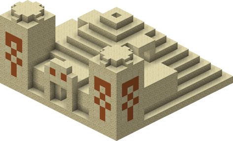 Minecraft Desert Builds, Desert Temple, Minecraft Building, Minecraft Creations, Pyramid, Minecraft, Temple, Building, Quick Saves