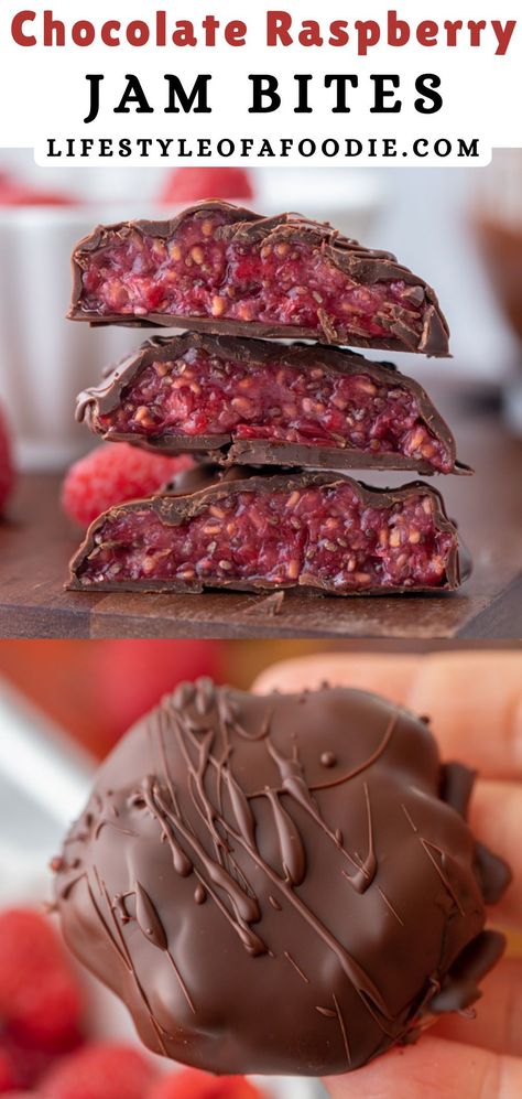 This chocolate raspberry jam bites recipe is a viral Tiktok recipe that you have to try ASAP! It is made with simple ingredients that are both healthy for you and easy to find at your local grocery store. The best part is that it is packed with chia seeds which are an excellent source of fiber as well as raspberries which are a powerhouse of anti-oxidants! Try it out and let me know what you think! Raspberry Chia Chocolate Bites, Raspberry Chia Chocolate, Raspberry Chia Seed Chocolate, Raspberry Jam Bites, Raspberry Chia Seed Jam, Frozen Raspberry Chocolate Bites, Recipes With Raspberries Healthy, What To Do With Mushy Raspberries, Healthy Black Raspberry Recipes