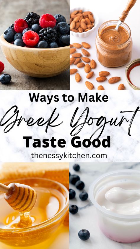 Greek Yogurt Recipes Snack, Plain Yogurt Recipes, Plain Greek Yogurt Recipes, Greek Yogurt Recipes Dessert, Greek Yogurt Recipes Healthy, Greek Yogurt Snacks, Yogurt Dessert Recipes, Greek Yogurt Dessert, Greek Yogurt Toppings