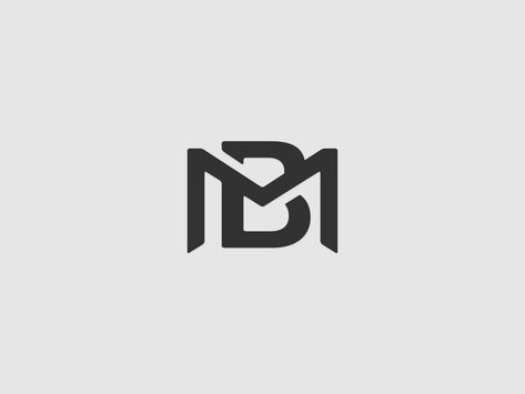 BM Monogram Logo by Billy Metcalfe on Dribbble Bm Logo Design, Design Fonts Alphabet, Bm Monogram, Logo Design Fonts, Bm Logo, Mb Logo, Mg Logo, Cool Nike Wallpapers, Design Fonts