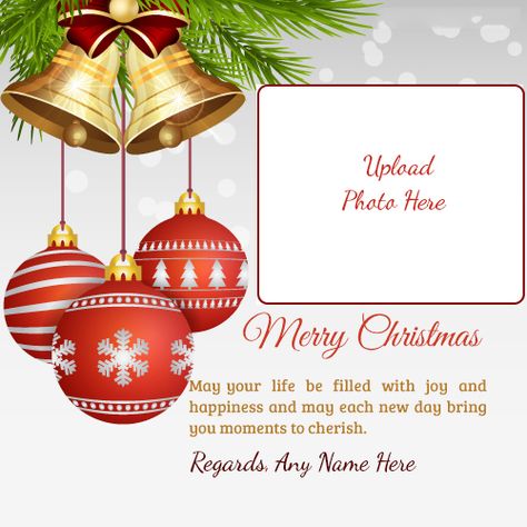 Do you want to make your own name on a Merry Christmas card with photos online? Make name on Happy Merry Christmas greeting card messages with your photo free. #makeyourownnameonMerryChristmascardwithphoto #makeyourownnameonMerryChristmascardswithphotosonline #Makenameonmerrychristmascardwithphotoframe #MakenameonHappymerrychristmascardwithphotoframe Merry Christmas Frame Photo, Merry Christmas Template, Happy Christmas Images Pictures, Merry Christmas Wishes Greeting Card, Happy Merry Christmas Wishes, Merry Christmas Card Messages, Merry Christmas Photo Frame, Christmas Greetings Images, Christmas Greeting Card Messages