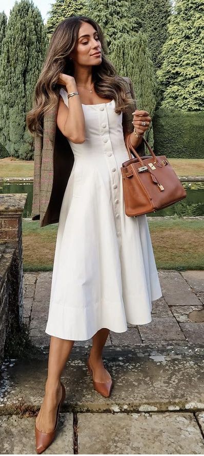 Old Money Outfits Women Dress, High Value Woman Aesthetic Outfit, Old Money Outfit Women Aesthetic Dress, Old Money White Dress Outfit, High Value Woman Outfit, Old Money Outfit Women Summer Dress, Classy Old Money Outfits Dress, High Value Woman Aesthetic, High Value Woman