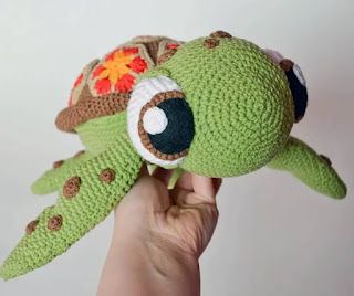 Crochet Turtle Pattern, Crochet Unique, Crochet Lion, Confection Au Crochet, Crochet Disney, Crochet Turtle, Turtle Pattern, Etsy Success, Basic Crochet Stitches