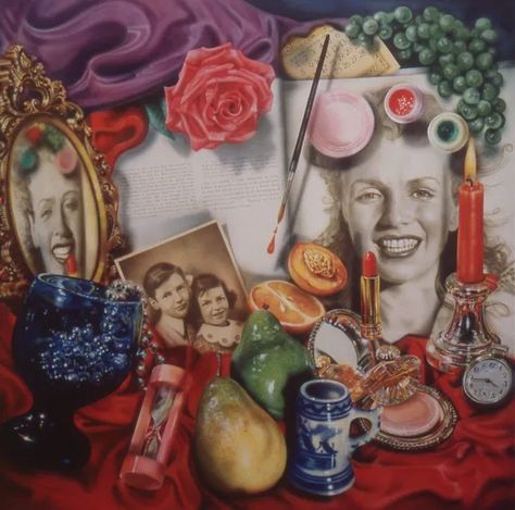 Audrey Flack, Vanitas Paintings, Still Life Artists, Willem De Kooning, Artist Blog, Artist Models, A Level Art, Photorealism, Still Life Art