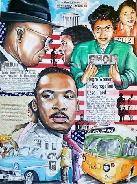 Jim Crow Civil Rights Movement Louis Farrakhan, Movement Art, Movement Drawing, Black Lives Matter Art, Protest Art, Ap World History, Jim Crow, History Painting, Rosa Parks