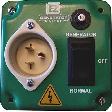 Amazon.com: EZ Generator Switch - Generator Manual Transfer Switch Universal UL/CSA Approved : Patio, Lawn & Garden Generator Transfer Switch, Energy Ideas, Transfer Switch, Portable Generator, Solar Inverter, Emergency Power, Sump Pump, Well Pump, Power Outage