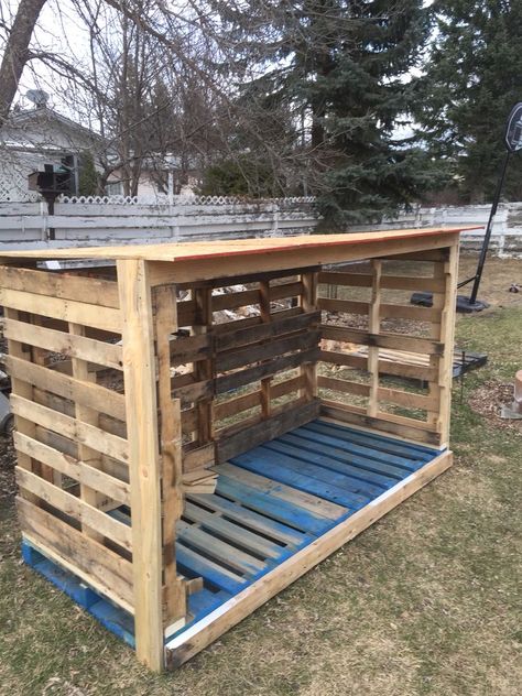 Firewood Storage Outdoor, Storage Sheds For Sale, Outdoor Firewood Rack, Pallet Shed, Firewood Shed, Sheds For Sale, Firewood Rack, Firewood Storage, Wooden Structure