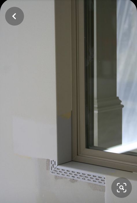 drywall - How to do modern interior window trim (extension jamb)? - Home Improvement Stack Exchange No Trim Windows Modern, Narrow Window Trim, Drywall Wrapped Windows, Contemporary Window Trim, Minimal Window Trim, Minimalist Window Trim, No Trim Windows, Window Jamb Extension, Modern Window Trim Interior