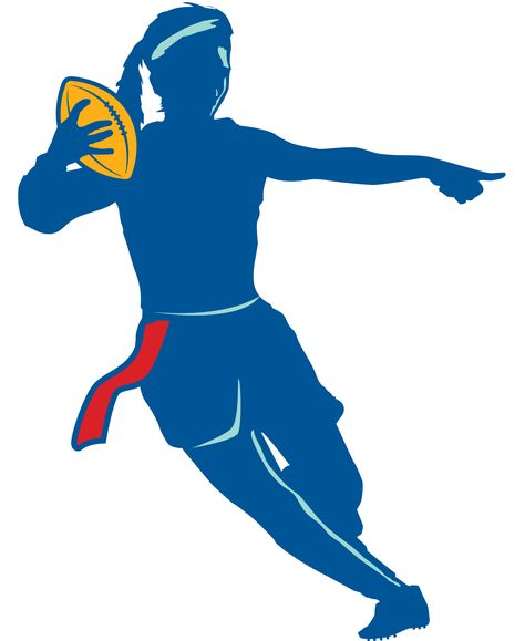 Women's Flag Football Flag Football Drills, Flag Football Plays, Youth Flag Football, Football Fundraiser, Flag Clipart, Football Flag, Football Practice, Football Skills, Football Camp