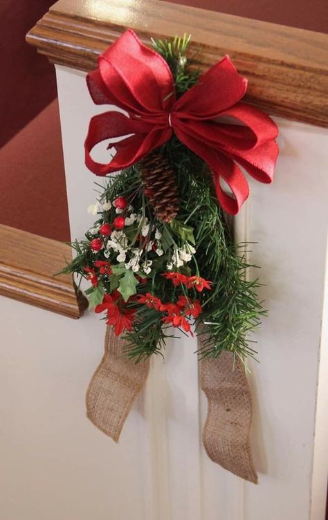 Christmas Wedding Pew Decorations, Winter Wedding Pew Decorations, Christmas Pew Decorations, Christmas Wedding Church Decor, Christmas Wedding Ceremony Decor, Christmas Church Wedding, Advent Decor, Church Pew Decorations, Wedding Pew Decorations