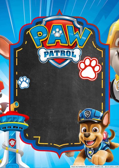 FREE Editable PAW Patrol Birthday Invitations Paw Patrol Party Invites Free Printable, Paw Patrol Invitations Free Template Editable, Paw Patrol Invitation, Paw Patrol Invitations Free Template, Paw Patrol Party Invitations, Paw Patrol Stickers, Paw Patrol Birthday Decorations, Paw Patrol Birthday Invitations, Paw Patrol Characters