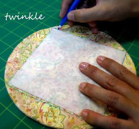 Blog de Twinkle Patchwork sobre patchwork y quilting. Webshop de patrones descargables de pdf de Twinkle Desings R&R. Tutoriales gratuitas. Circle Quilt Patterns, Cathedral Window Quilts, Quilt Blocks Easy, Circle Quilts, Denim Quilt, Patchwork Quilt Patterns, Hexagon Quilt, Rag Quilt, Patch Quilt