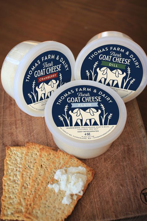 Cream Cheese Packaging, Dairy Packaging Design, Dairy Branding, Cheese Label Design, Cheese Branding Design, Cottage Cheese Packaging, Cheese Branding, Cheese Packaging Design, Goat Cheese Packaging