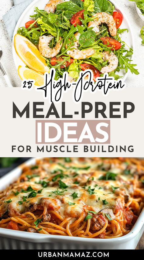 high protein meal prep ideas for muscle building Diet Meal Plan High Protein, High Protein Meals For Men, Meals To Build Muscle, Meal Prep With Protein, Body Builder Recipes, 75 Hard Meal Prep, Protien Meals Cheap, Unique Meal Prep Ideas, High Protein Muscle Building Meals