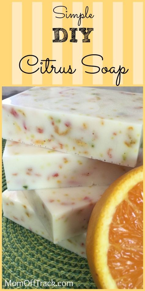 DIY Citrus Soap-"So easy a monkey with a microwave can make it" LOL Savon Diy, Diy Soap Recipe, Citrus Soap, Săpunuri Handmade, Soap Tutorial, Soap Making Recipes, Homemade Soap Recipes, Homemade Bath Products, Homemade Soap