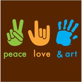 Peace, love and art Art Room Posters, Simple Reminders, Artist Quotes, Middle School Art, Cool Ideas, The Peace, Art Classroom, Elementary Art, Teaching Art