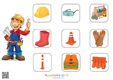 Community Helpers Preschool Activities, Worksheet For Kindergarten, Community Helpers Preschool, Improve Vocabulary, Sorting Games, Community Helper, School Materials, Math Activities Preschool, Sorting Activities