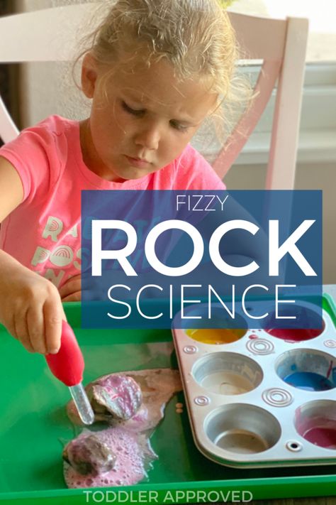 Rock Study For Preschool, Rocks And Minerals Activities Preschool, Rock Study For Toddlers, Geology And Rocks Preschool Activities, Rock Stem Activities, Rock Crafts Preschool, Geology For Preschoolers, Rock Science Fair Project, Geology Activities For Preschoolers