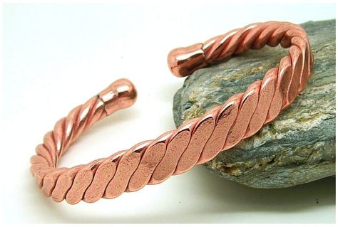 Copper Bracelets with magnets | Magnetic Bracelets Online Made Bracelets, Copper Lace, Magnetic Bracelets, Jewellery For Men, Copper Bracelets, Copper Jewellery, Lace Bracelet, Copper Cuff Bracelet, Copper Art