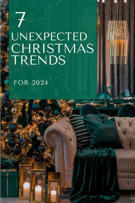 Don’t miss out on this year’s most stunning Christmas decor trends! From sophisticated, dark hues to playful and colorful designs, see how to give your holiday decorations a creative and unforgettable twist for 2024. Christmas Decor Trends, How To Give, Christmas Trends, Decor Trends, Tree Designs, Holiday Decorations, Festival Decorations, Holiday Cheer, Decor Inspiration