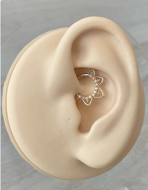 Cute Daith Jewelry, Opal Daith Jewelry, Cute Daith Piercing, Daith Jewelry Unique, Small Daith Piercing, Double Daith Piercing, Cute Daith Piercing Jewelry, Daith Piercing Silver, Daith Piercing Jewelry Gold