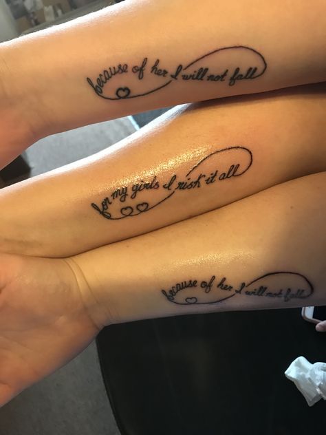 Mother Daughter Infinity Tattoos, Grandmother Tattoo, Mommy Daughter Tattoos, Name Tattoos For Moms, Maching Tattoos, Mom Daughter Tattoos, Tattoos Infinity, Ankle Tattoos For Women, Mom Tattoo Designs