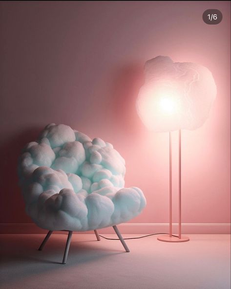 Sky Furniture, Cloud Chair, Eid Ul Fitr Decorations, Quirky Furniture, Unusual Furniture, Diy Clouds, Shelter Design, Cute Diy Room Decor, Interior Design Guide