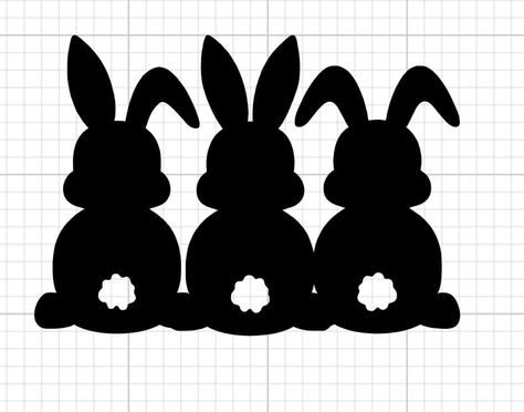 Easter Decals, Stencils Printables Templates, American Traditional Tattoo Ideas, Traditional Tattoo Ideas, Rabbit Silhouette, Easter Wood Crafts, Wood Craft Patterns, Bunny Silhouette, Stencils For Wood Signs